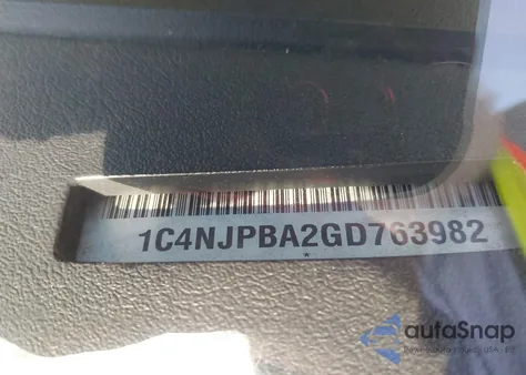 2016 Jeep Patriot Sport Se from USA, damaged, VIN 1C4NJPBA2GD763982